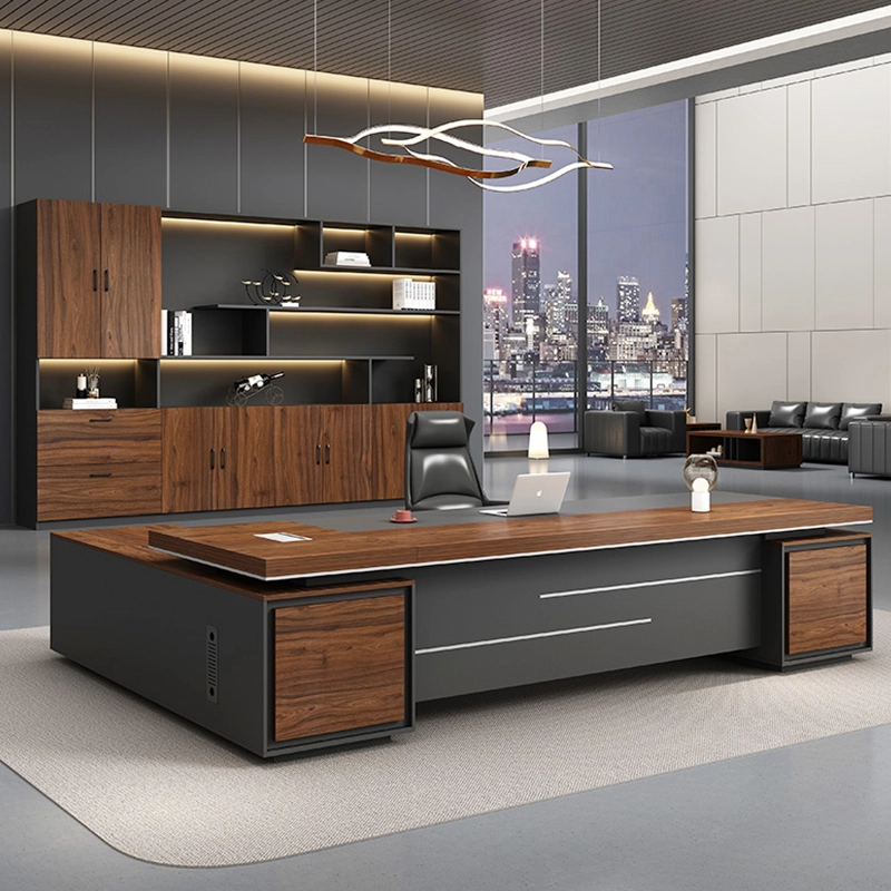 Made in China High End CEO Furniture Set Minimalist Structure for Enterprise Executive Area B2B Furniture Vendor MEIYI - MEI YI