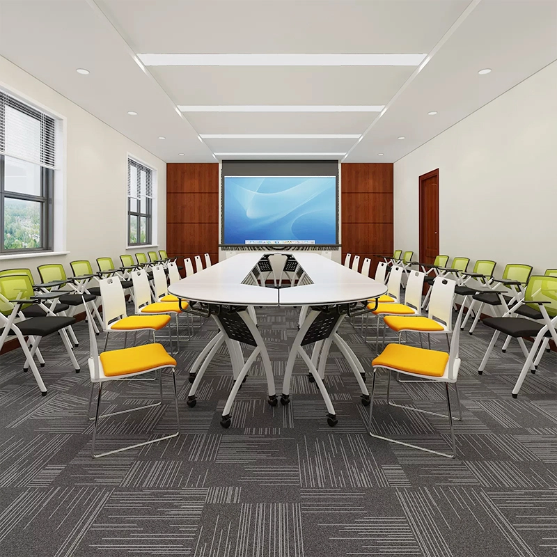 Folding Conference Discussion Table Office Furniture Combination Moving Table Education Institute Training Table - MEI YI