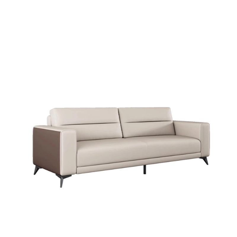 598-(2) - MEI YI Office Furniture Home Office Furniture Waiting Reception Business Office Leather Sofa Sets - MEI YI