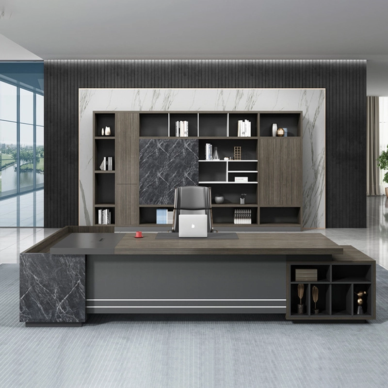 High-End Modern Office Desk in Standard Sizes for Workspaces - MEI YI