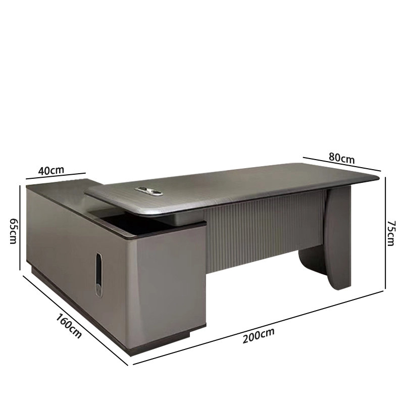 Luxury Modern Executive Office Desk for CEO and Leadership - MEI YI