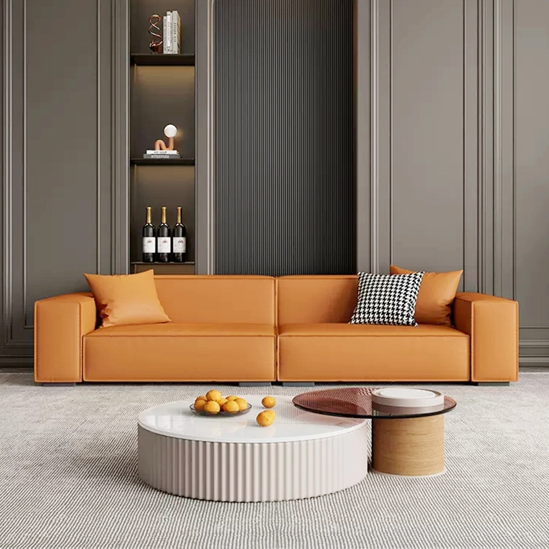 Executive Leather Office Couch Sectional Design for Commercial Office Area Direct Factory Supplier MEIYI - MEI YI