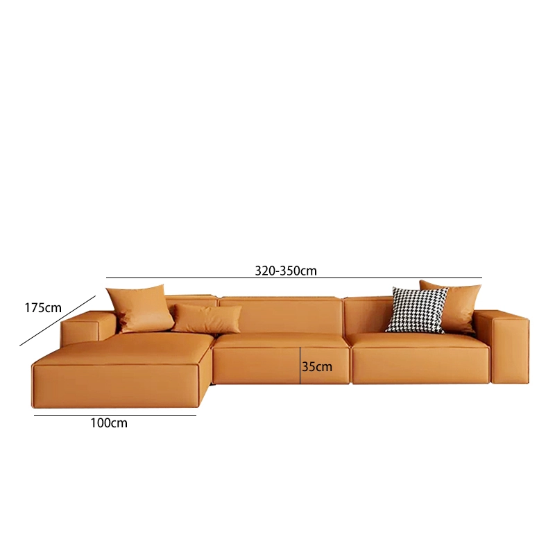 Executive Sectional Leather Sofa Furniture for Home Office Living Space Export Trading Company MEIYI - MEI YI