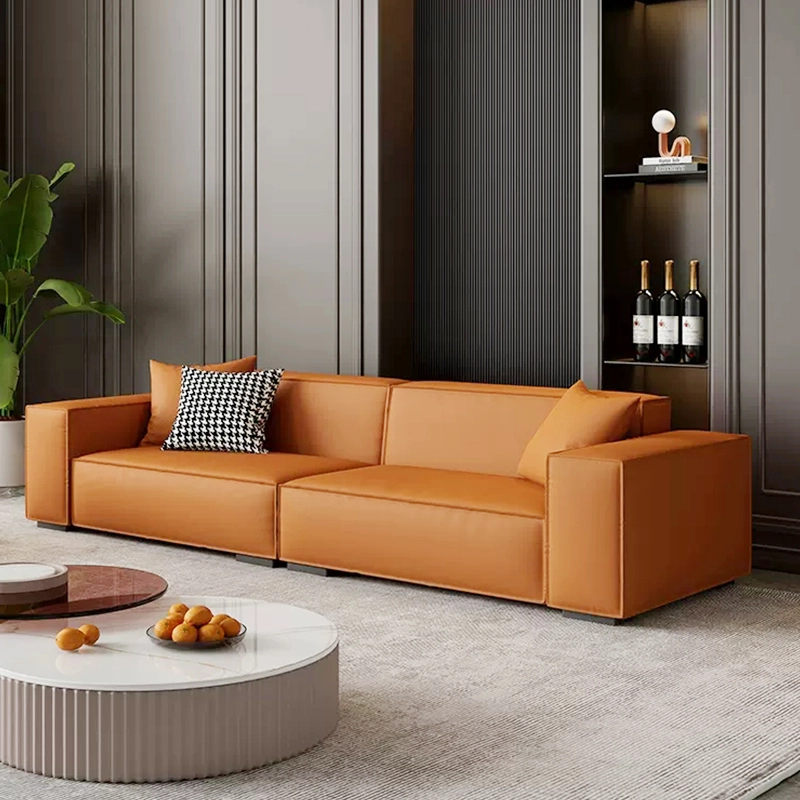 Modern Leather Office Couch Sectional for Professional Living Room Zone Professional Production Base MEIYI - MEI YI Modern Leather Office Couch Sectional for Professional Living Room Zone Professional Production Base MEIYI - MEI YI