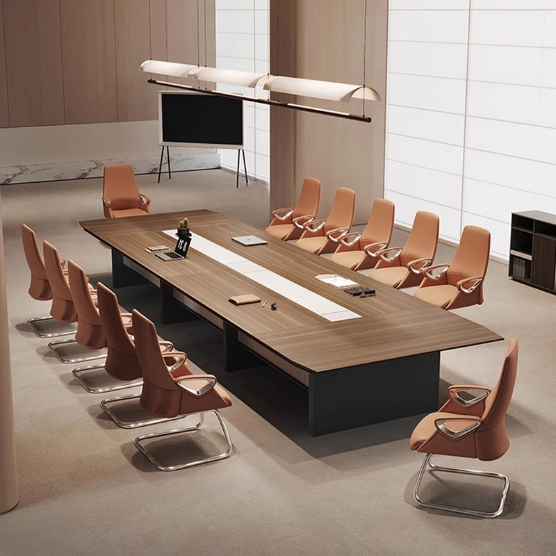 Luxury Office Furniture Conference Desk Multi Person for Institutional Meeting Area Project Contractor MEIYI - MEI YI