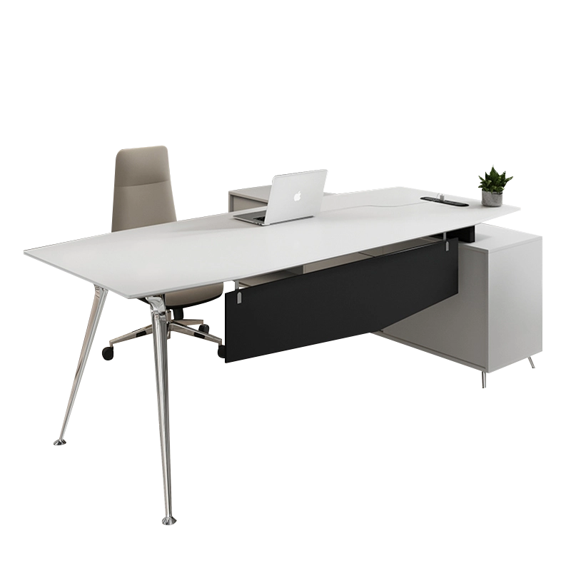 Modern MFC Executive Office Desk for Managers and Boardroom Workspaces, OEM Manufacturer – MEI YI Furniture - MEI YI