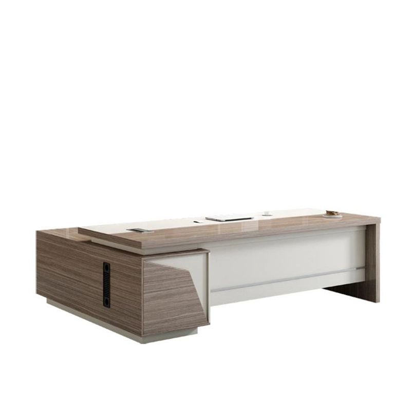 Modern Manager Office Desk Boss Table Melamine Office Furniture Executive Desk for Office - MEI YI