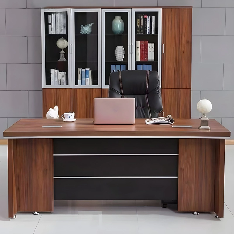 Durable Eco Friendly Wooden Office Set With Storage Cabinet For Business Outdoor Layout Furniture Wholesaler MEIYI - MEI YI