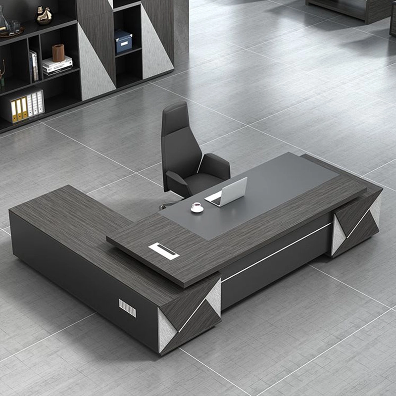 Classic Wood CEO Executive Desk Equipped With Organizer For Commercial Office Project Contractor MEIYI - MEI YI