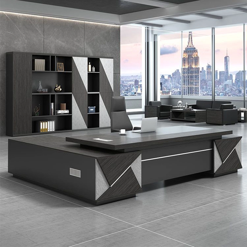 Durable Wood Executive Office Furniture With Organizer For Urban Business Office Factory Vendor MEIYI - MEI YI