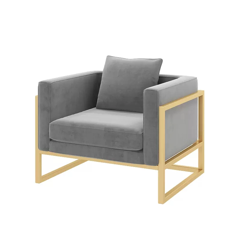 637-(1) - MEI YI Retro Industrial Seating Collection – Bar & Cafe Sofa with Western Restaurant Dining Table and Chair - MEI YI