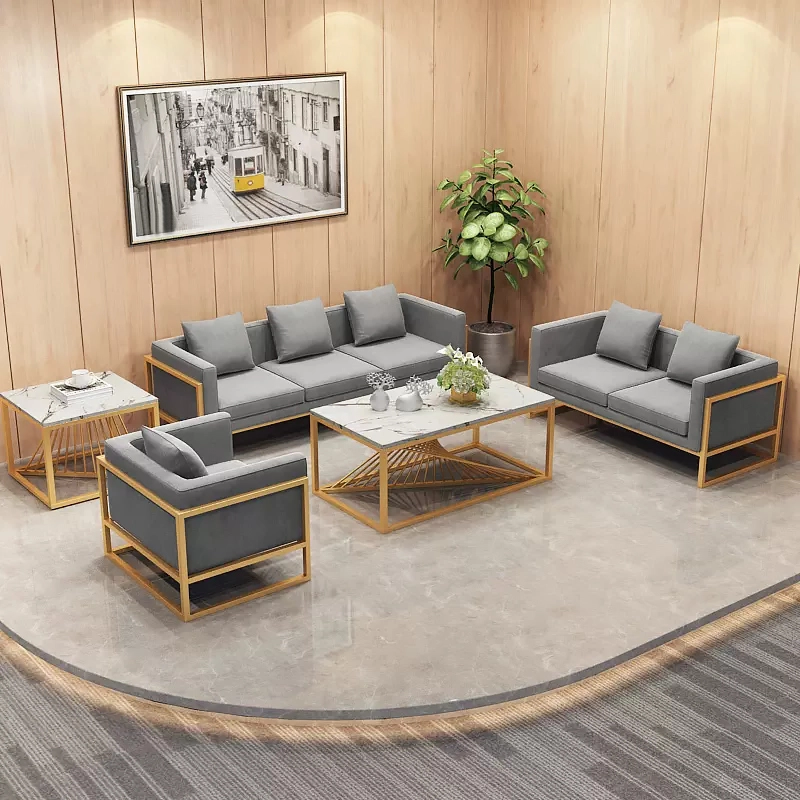 637-(11) - MEI YI Retro Industrial Seating Collection – Bar & Cafe Sofa with Western Restaurant Dining Table and Chair - MEI YI