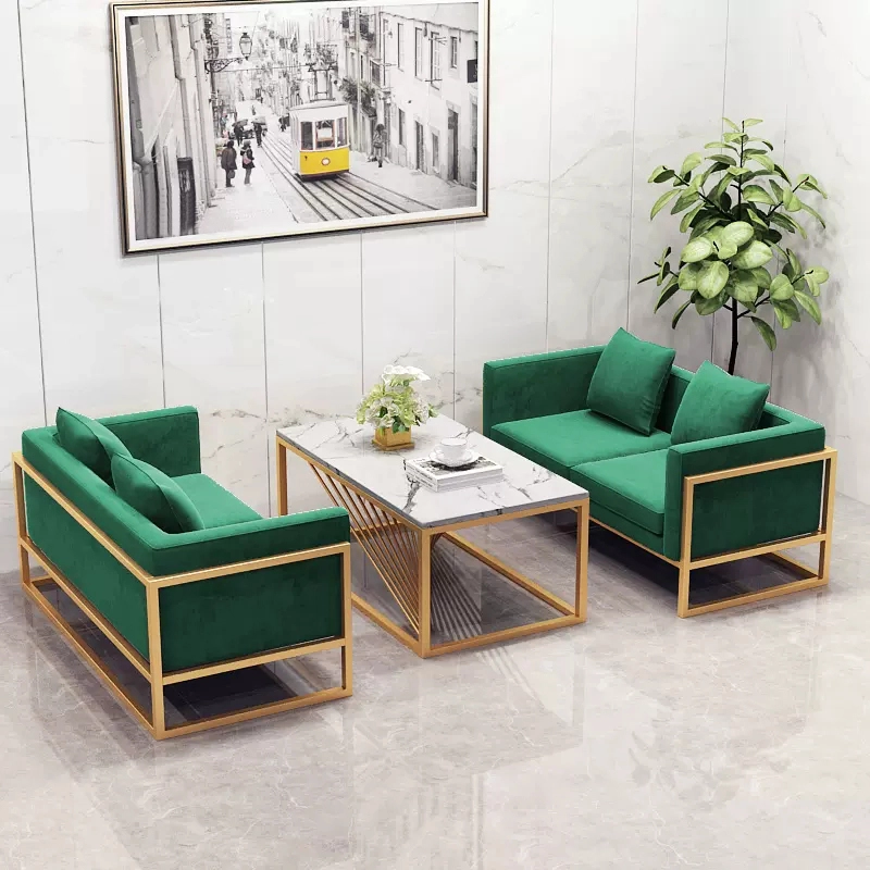 637-(13) - MEI YI Retro Industrial Seating Collection – Bar & Cafe Sofa with Western Restaurant Dining Table and Chair - MEI YI