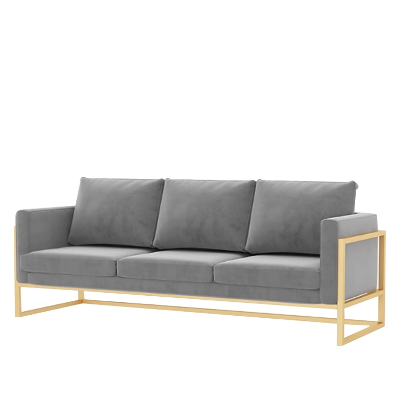 637-(2) - MEI YI Retro Industrial Seating Collection – Bar & Cafe Sofa with Western Restaurant Dining Table and Chair - MEI YI