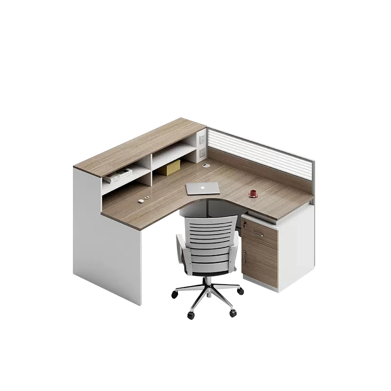 For 4 to 6 Person Modular Workstation Aluminum Glass Barrier Office Table Combination Furniture Office Chairs and Desk - MEI YI