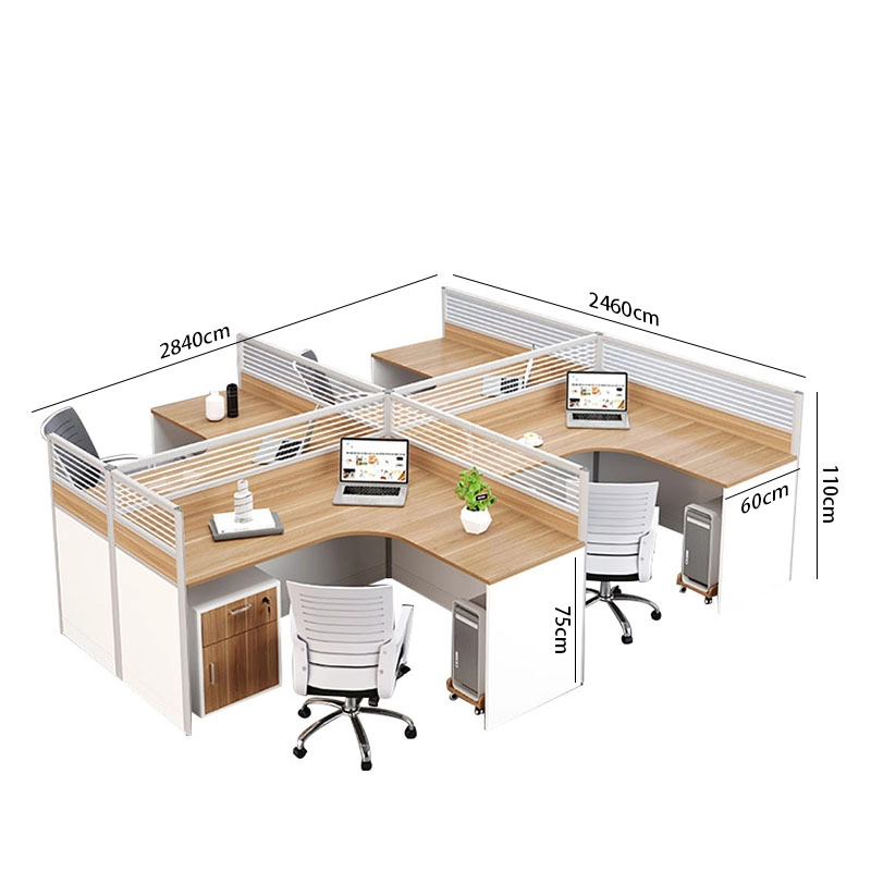 Modular Office Furniture Group Workstation for Administrative Staff Area B2B Furniture Vendor MEIYI - MEI YI