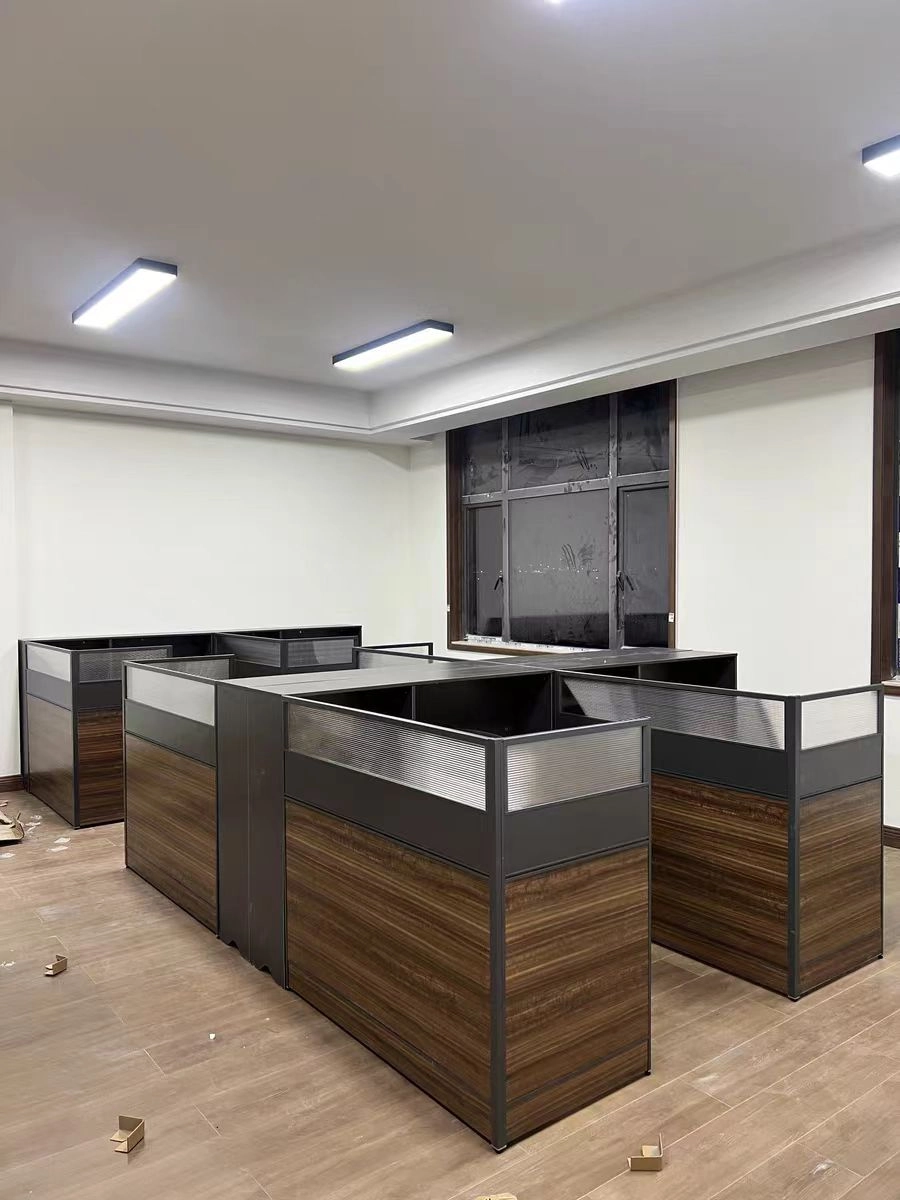 Modern Workstation Cubicle Furniture With High Cabinet for Professional Staff Office Professional Production Base MEIYI - MEI YI