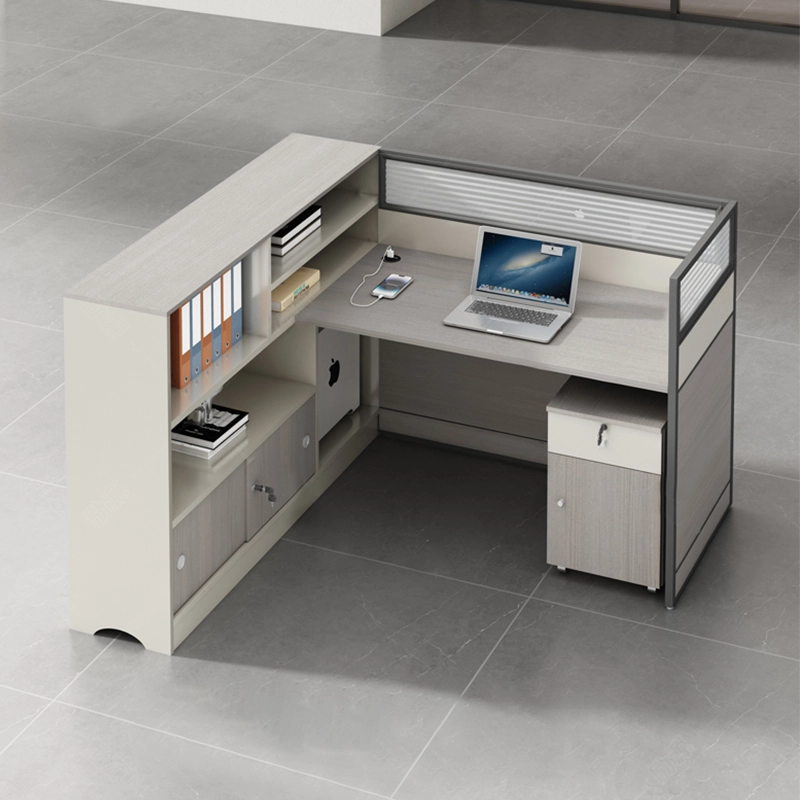 Office Cubicle Workstation With High Storage Cabinet for Institutional Staff Area Export Trading Company MEIYI - MEI YI