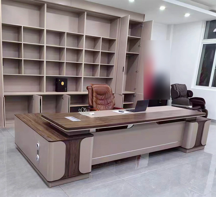 Modern Executive L-Shaped Desk Factory Direct Sale Office Computer Desk High Quality Office Table - MEI YI Modern Executive L-Shaped Desk Factory Direct Sale Office Computer Desk High Quality Office Table - MEI YI