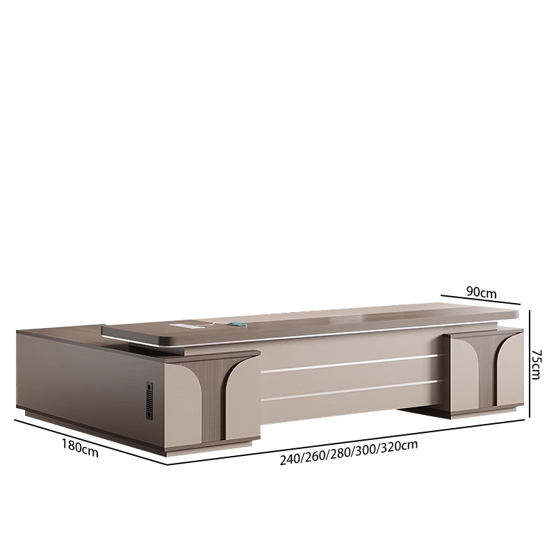 Modern Executive L-Shaped Desk Factory Direct Sale Office Computer Desk High Quality Office Table - MEI YI