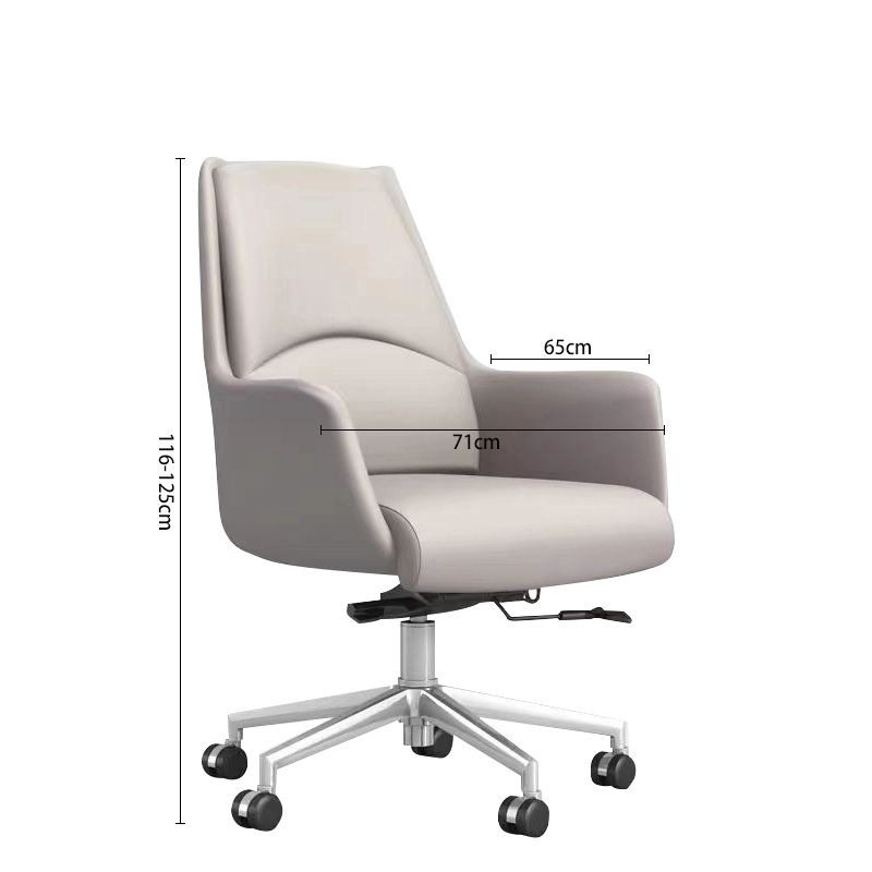 Metal Fabric Visitor Reception Waiting Meeting Conference Room Chairs Office Furniture Office Arched Chair - MEI YI