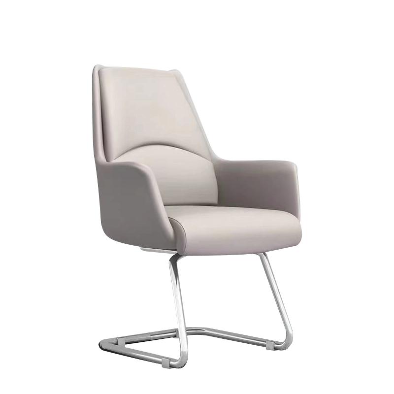 Metal Fabric Visitor Reception Waiting Meeting Conference Room Chairs Office Furniture Office Arched Chair - MEI YI