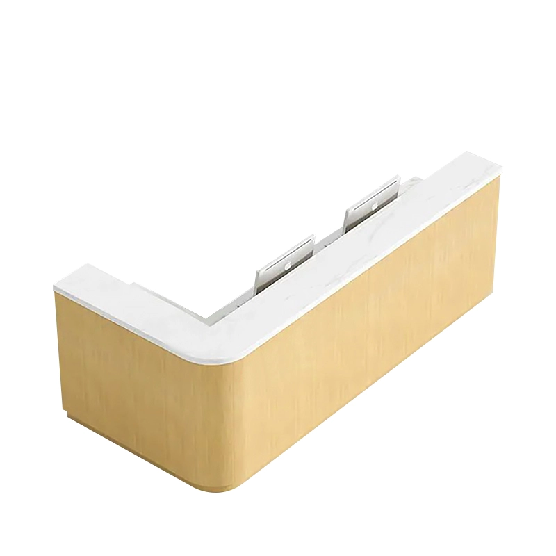 Special Hot Selling E1 Grade Hotel Office Reception Desk Office Desk Furniture Front Desk Counter Table - MEI YI