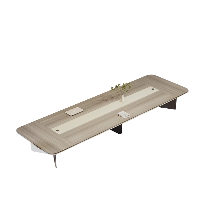 Simple Modern Office Desk Large Long Conference Table Chair Combination for Training Reception Meeting Room Furniture - MEI YI