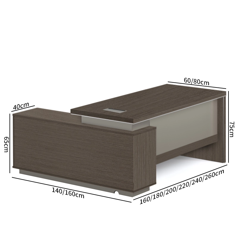 Escritorio minimalista de alta gama para CEO, ideal para el hogar y la empresa - MEI YI