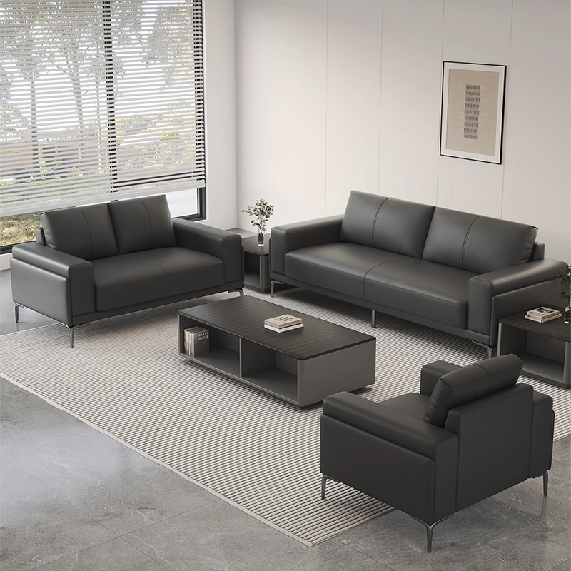 Commercial Office Meeting Sofa Set - MEI YI New-Design Modern Commercial Office Meeting Sofa Set – Italian-Inspired 3-Seater Couch with Detailed Specifications for Office Furniture Needs - MEI YI