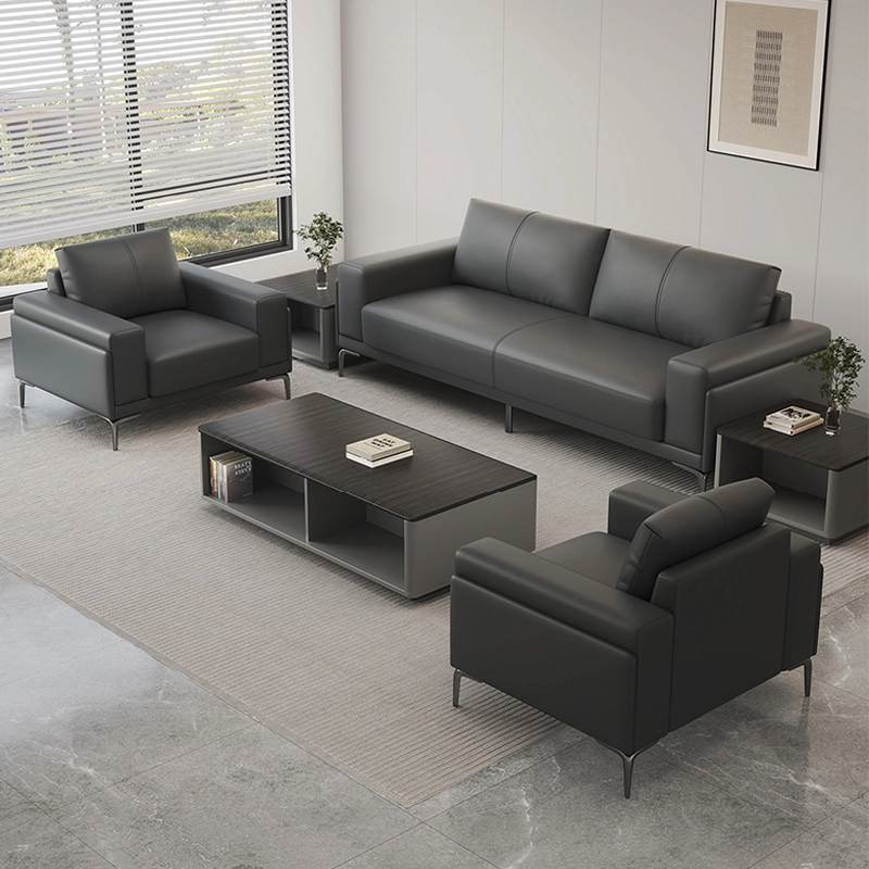 Commercial Office Meeting Sofa Set - MEI YI New-Design Modern Commercial Office Meeting Sofa Set – Italian-Inspired 3-Seater Couch with Detailed Specifications for Office Furniture Needs - MEI YI