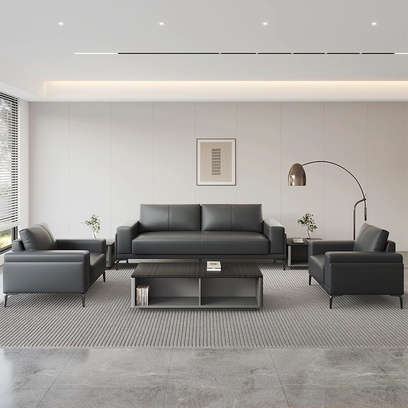 Commercial Office Meeting Sofa Set - MEI YI New-Design Modern Commercial Office Meeting Sofa Set – Italian-Inspired 3-Seater Couch with Detailed Specifications for Office Furniture Needs - MEI YI