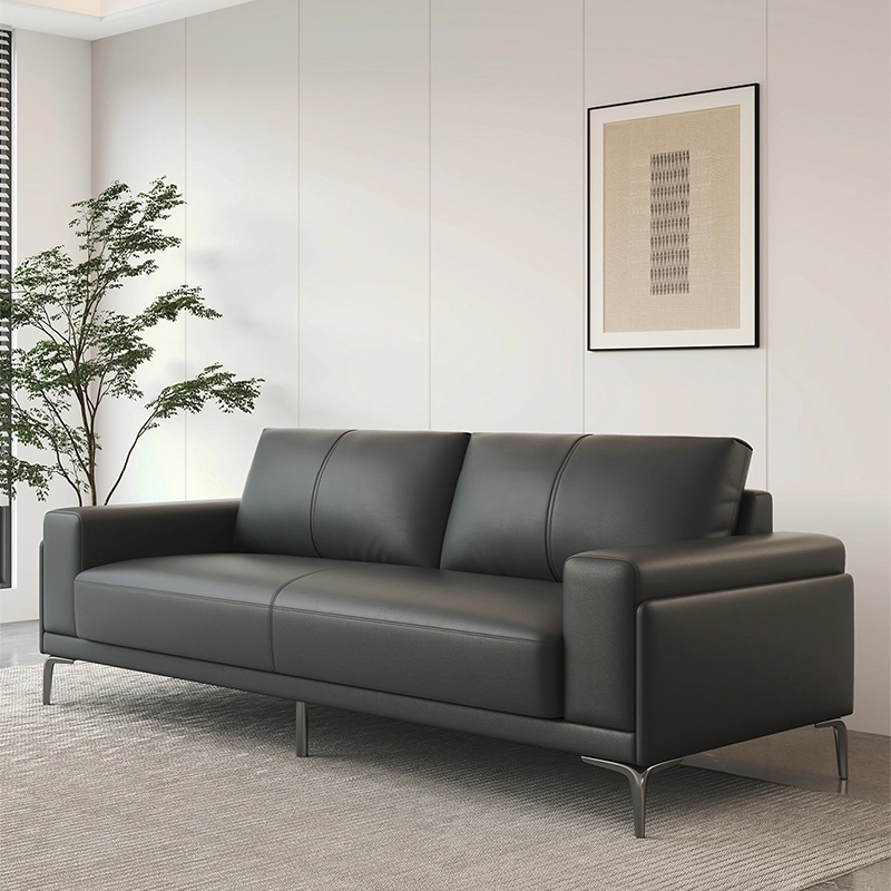 Commercial Office Meeting Sofa Set - MEI YI New-Design Modern Commercial Office Meeting Sofa Set – Italian-Inspired 3-Seater Couch with Detailed Specifications for Office Furniture Needs - MEI YI