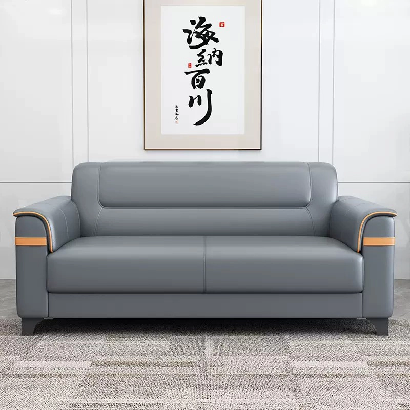 Office sofa modern simple coffee table combination set simple reception business leisure and lounge area office combination - MEI YI