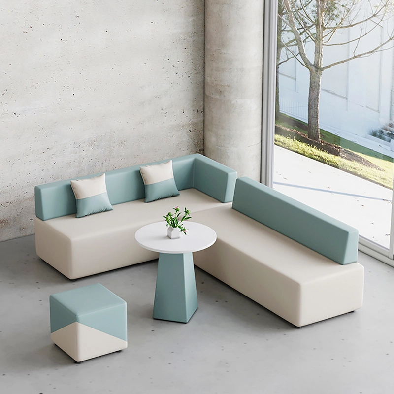 Luxury Fabric Modular Waiting Room Sofa – Procurement for Office, Library & Public Collaboration Zones - MEI YI