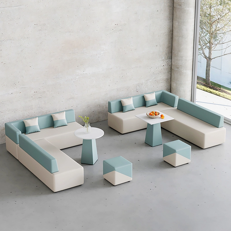 Luxury Fabric Modular Waiting Room Sofa – Procurement for Office, Library & Public Collaboration Zones - MEI YI