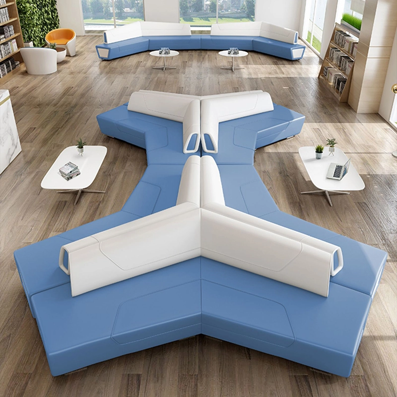 Office Sofa Set Furniture Sofa Seating for Lobby Waiting Bench Modular Free Combination Office Waiting Area Sofa Reception Sofa - MEI YI