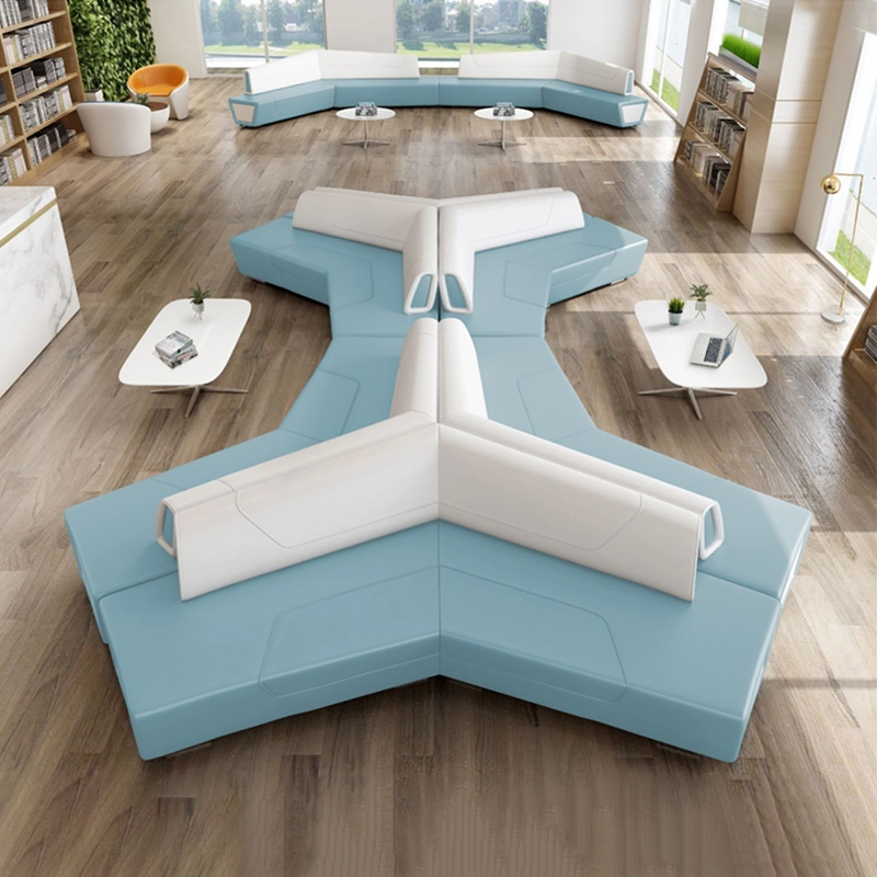 Office Sofa Set Furniture Sofa Seating for Lobby Waiting Bench Modular Free Combination Office Waiting Area Sofa Reception Sofa - MEI YI