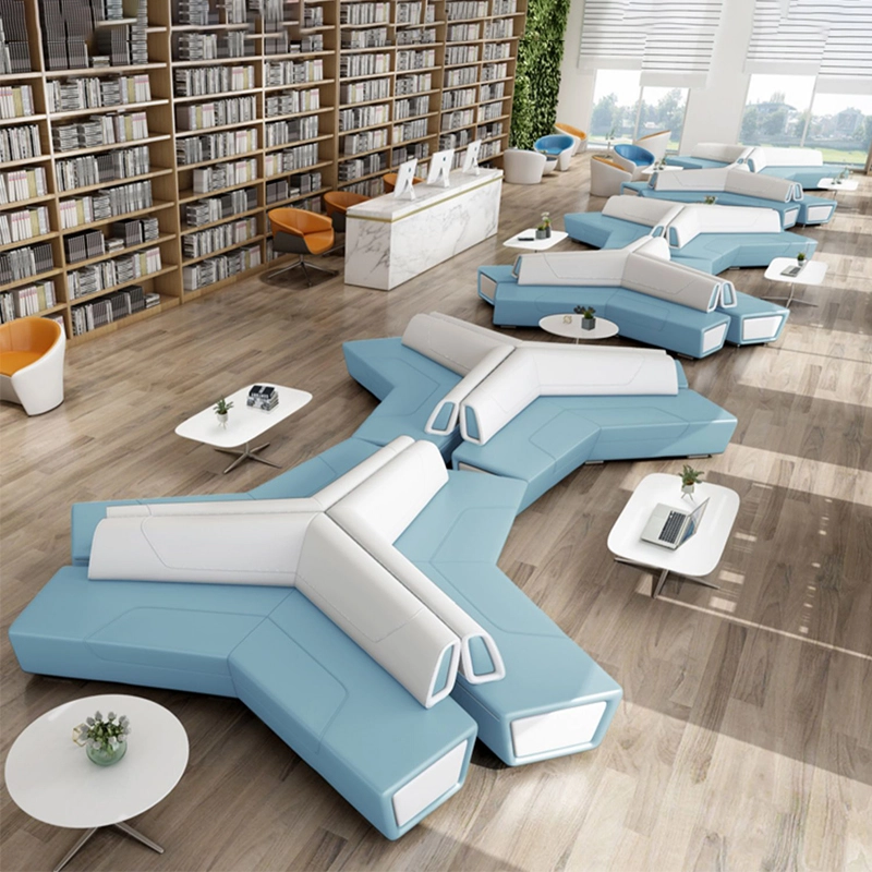 Office Sofa Set Furniture Sofa Seating for Lobby Waiting Bench Modular Free Combination Office Waiting Area Sofa Reception Sofa - MEI YI