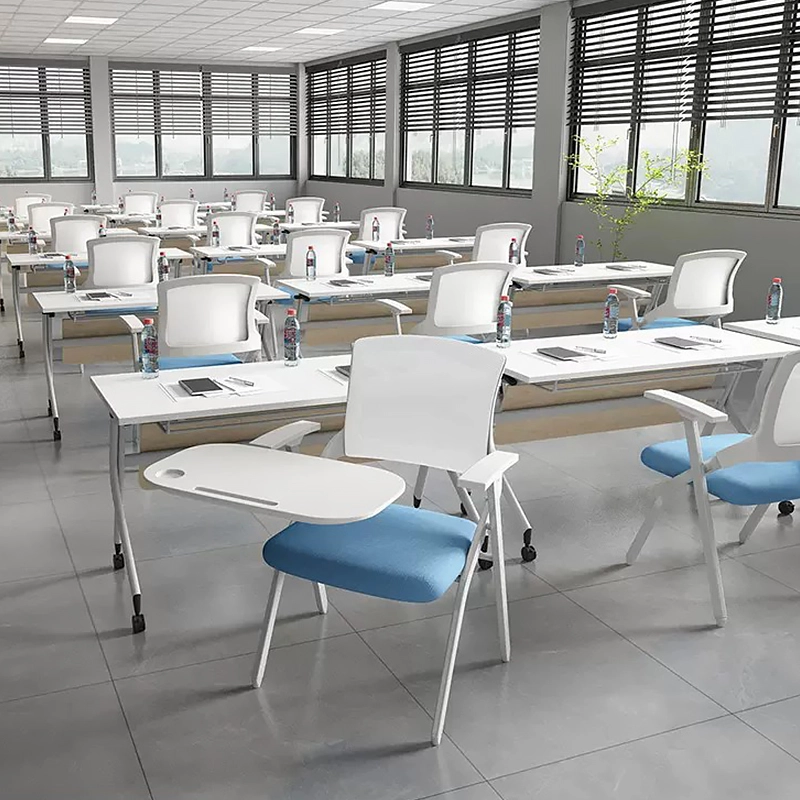 Foldable Plastic Swivel Chair High Quality Structure for University Smart Classroom OEM Manufacturer MEIYI - MEI YI