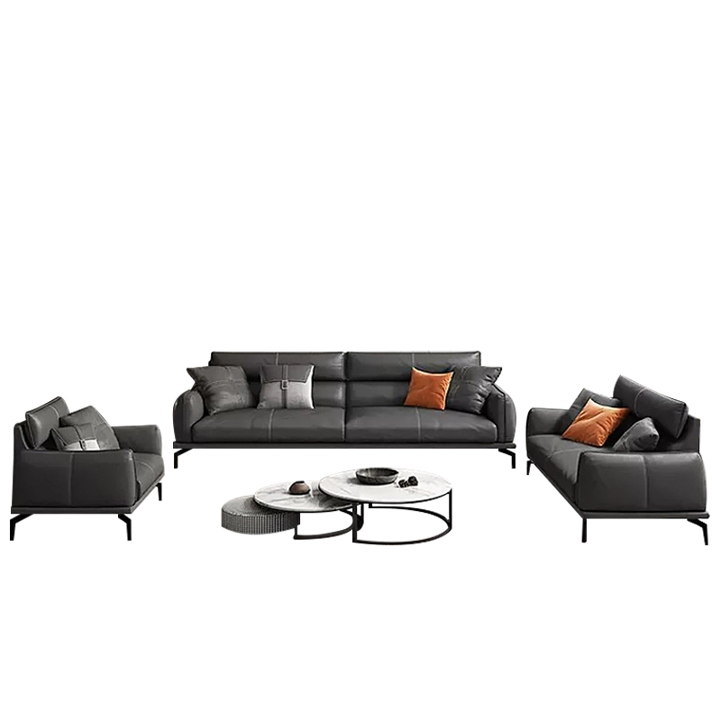Wholesale Modern Minimalist Modular Leather Sofa – Office Executive Reception & Living Room Furniture Procurement - MEI YI