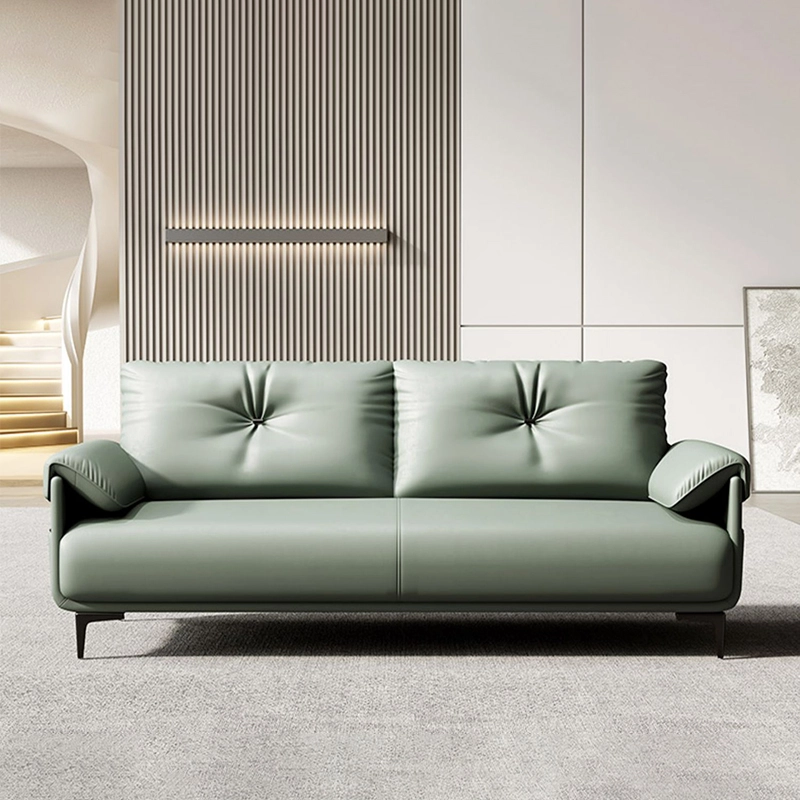 Luxury Leather Sofa with Simple Design – Procurement for Home Office Hall & Business Office Spaces Corporate office space layout - MEI YI