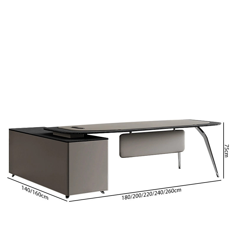 Luxury Executive Office Desk CEO Boss Manager Table Premium Office Furniture - MEI YI
