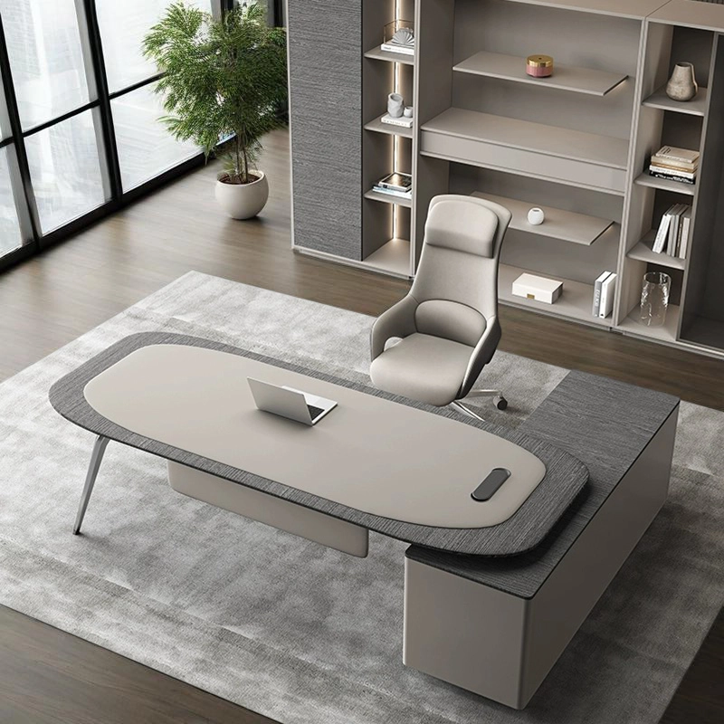 Luxury Executive Office Desk CEO Boss Manager Table Premium Office Furniture - MEI YI