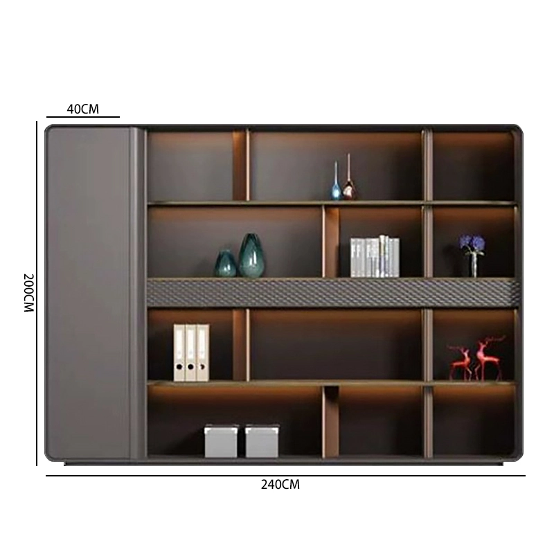 Modern Compact Standing Desk with Cable Management and USB Ports Metal Frame Executive Desk High-End Custom Ceo Office Desk - MEI YI