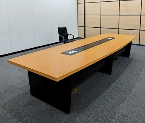 Executive Meeting Table, Moderna Conference Table with Multiple Color Finishes and Cable Management, ODM Design – MEI YI Furniture - MEI YI