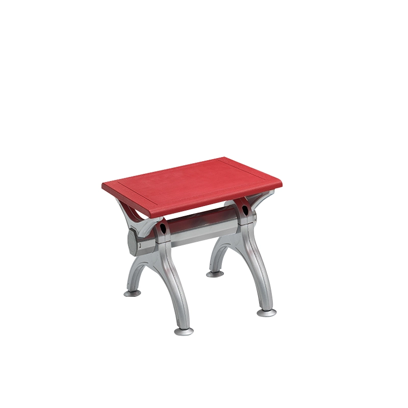 Customizable Unbacked Durable 2 3 4 5 Seater Clinic Airport Public PU Hospital Waiting Chair With Cold Rolled Steel Feet - MEI YI