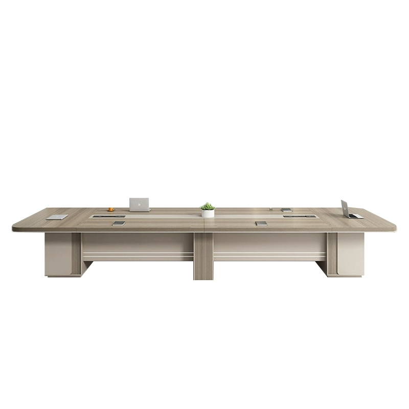 Executive Meeting Set, Large Wooden Conference Table and Matching Seating for Corporate Headquarters, ODM Design &ndash; MEI YI Furniture