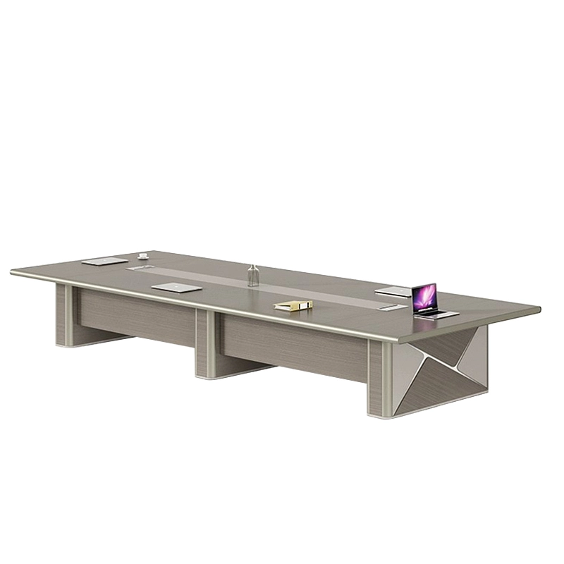 TrainPro Modular Training Table Set, Long Bench Seating for Office Training Rooms, ODM Manufacturer – MEI YI Furniture - MEI YI