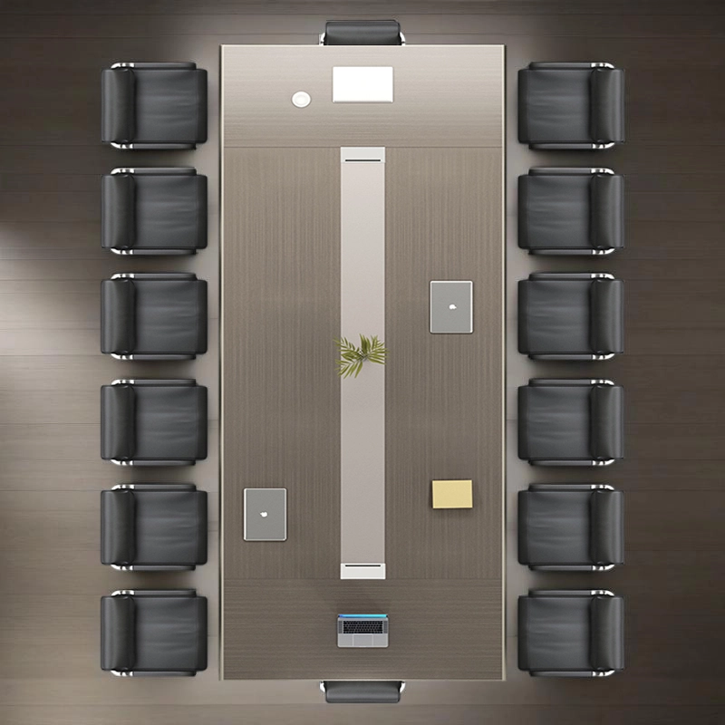 Commercial Office Furniture, TrainPro Training Table Set with Bench Seating for Workshops and Events, ODM Factory – MEI YI Furniture - MEI YI